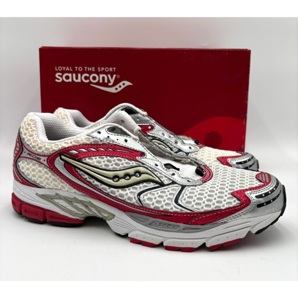 Saucony Other - Saucony Progrid Ride 20021-1 Men's NEW Vintage Running Shoes Red US Size 11.5